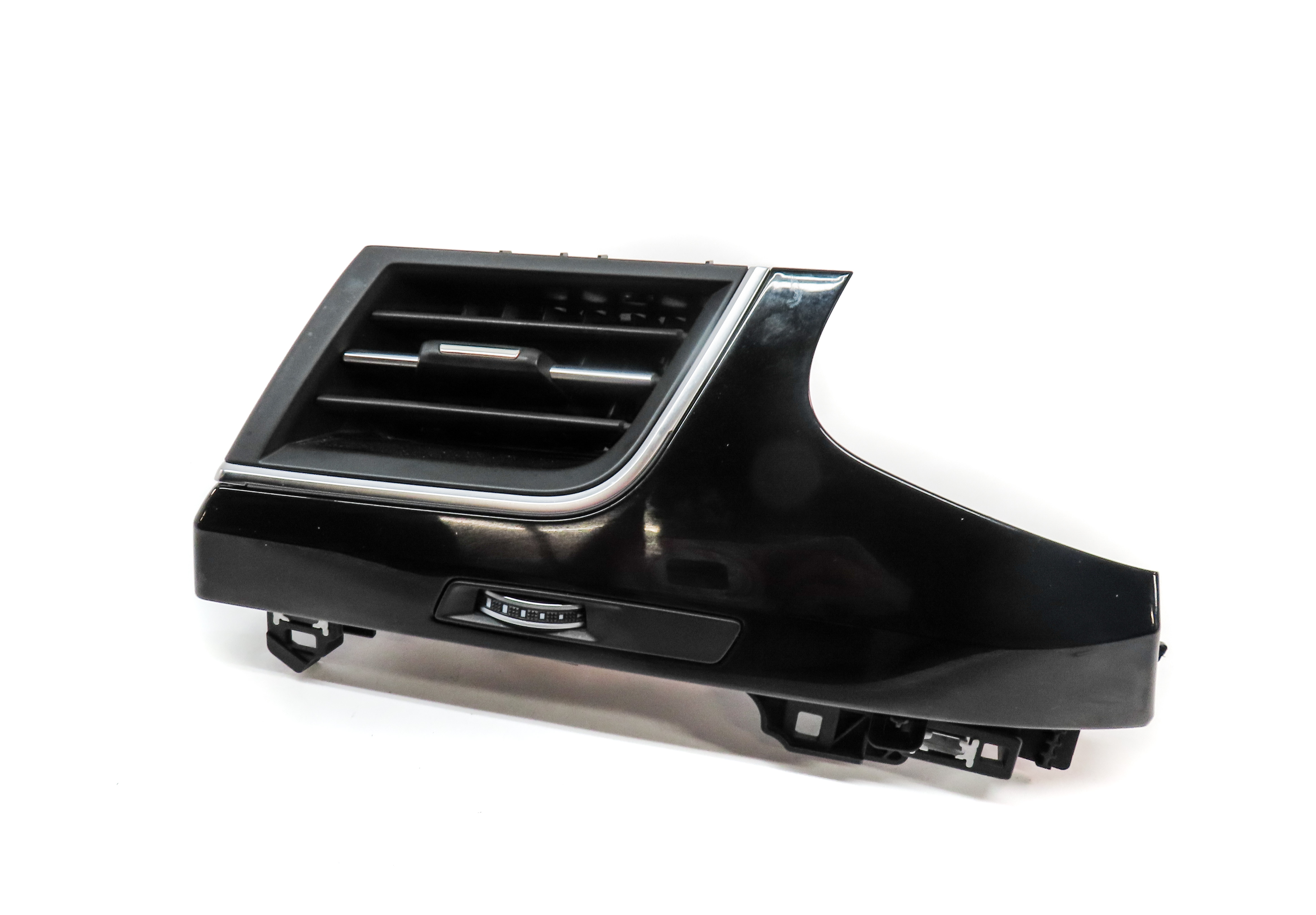 2017 AUDI Q7 (4M) FRONT LEFT DRIVER DASH HEAT AIR AC HVAC VENT w/ TRIM (BLACK) — exact item pictured